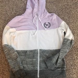 Vs PINK zip up hoodie